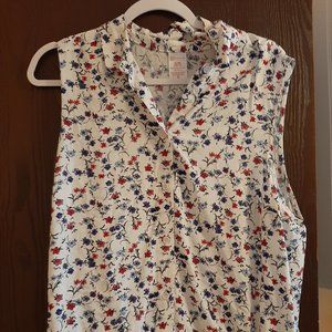 NB Women Sleeveless Floral Top XL